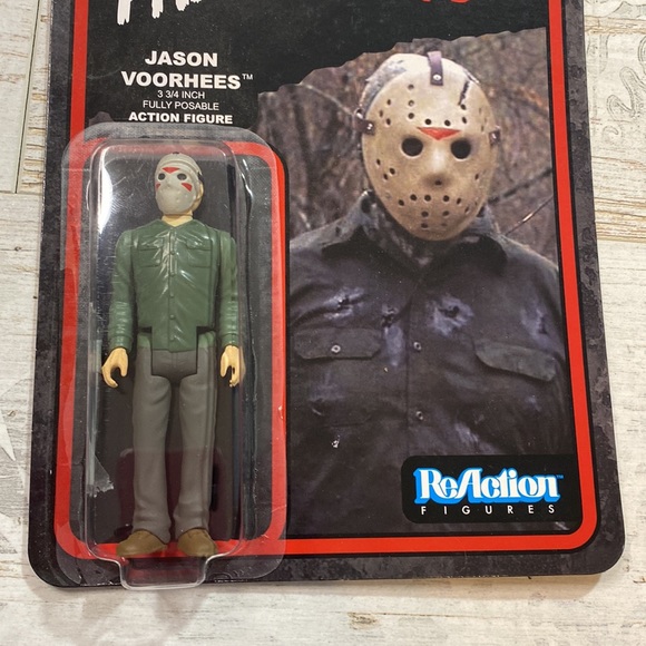 Funko ReAction Figures Jason Voorhees Friday the 13th Horror Series - Picture 2 of 8